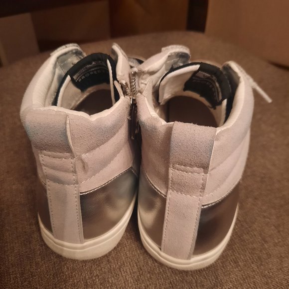 Vintage Havana limitless silver mid sneakers, size 8.5 - Picture 5 of 8